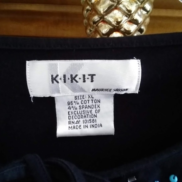 Kikit Beaded Embellished Top-XL - Picture 3 of 4